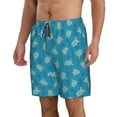 thumbnail image 2 of Naloa Sea Turtle Men's Beach Shorts, Surfing shorts, Swim trunks, Quick Dry Swim Trunks for Surfing Beach Fun - X-Large, 2 of 9
