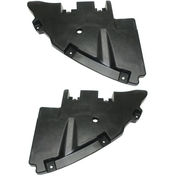 Garage-Pro Driver and Passenger Side Bumper Filler Set of 2 Compatible with 2015-2020 Chevrolet Tahoe, 2016-2019 Suburban 3500 HD & 2015-2020 Suburban Black, Plastic