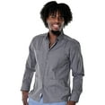 thumbnail image 1 of Bohio Mens Cuban Guayabera Shirt Long Sleeves w/Traditional 4 Pocket, 1 of 16