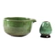 thumbnail image 5 of Cuenco de cerámica para matcha, juego de té matcha japonés, soporte para batidor, ceremonia del té verde con, 5 of 9