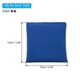 thumbnail image 2 of Uxcell Cornhole Bean SandBags Set Canvas Outdoor Party Hand Tossing Game, 20 Pack Red Blue, 2 of 6