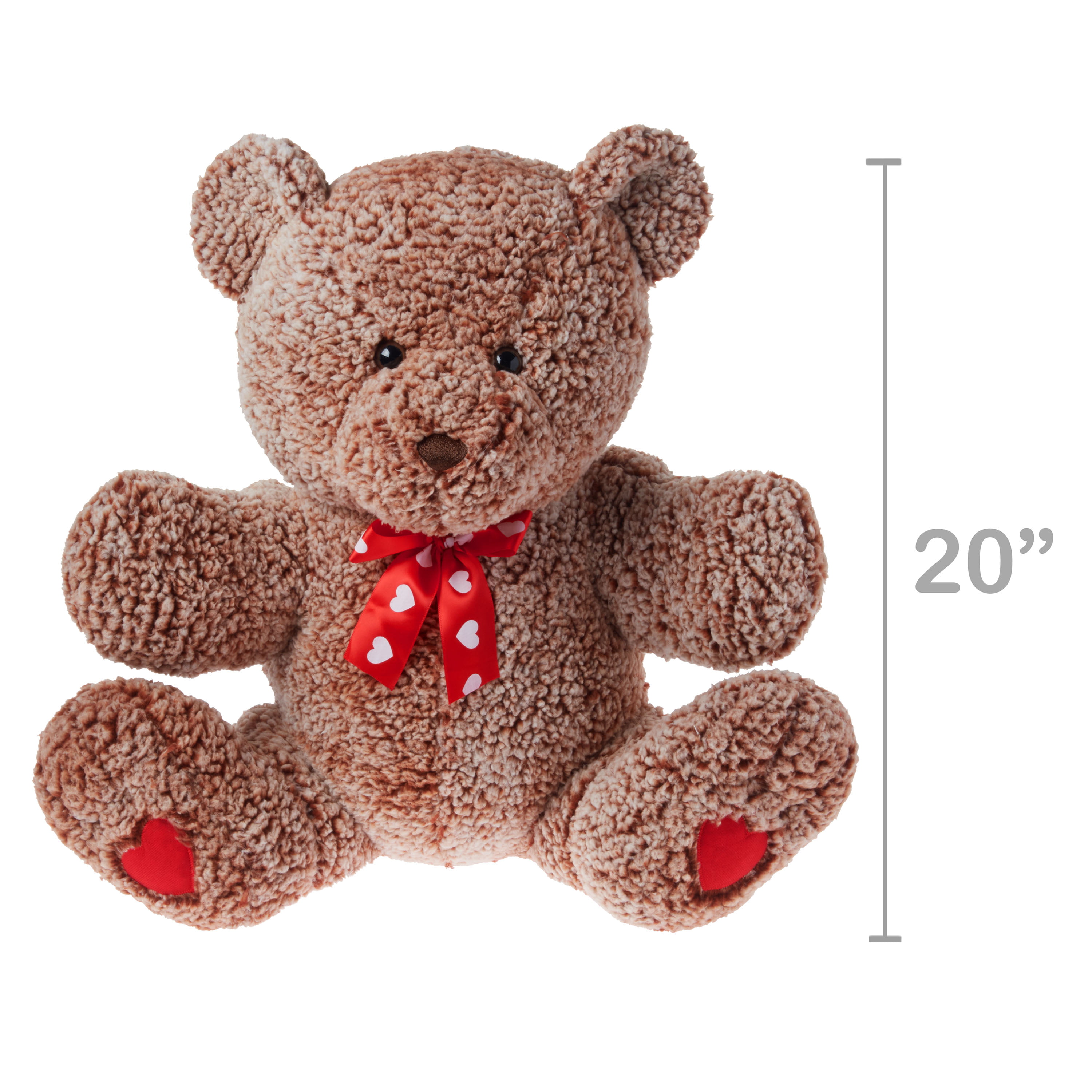Record a 20 Second Message & Send in a Brown Patch Gift Teddy Bear 20cm/8" 