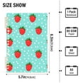 thumbnail image 2 of FORMRS 1-Subject Spiral Notebook 8" x 5" College Ruled 60 Refillable Sheet, 2 Pack, Strawberry Pattern, 2 of 7