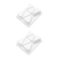 thumbnail image 4 of Matsuzay Molde de silicona antiadherente para queso, 6 cavidades para pastel, Mousse, fabricante de moldes de Chocolate, bandeja de cubo DIY, fabricación Type1 NO1 Matsuzay CBP180757, 4 of 6
