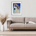 thumbnail image 2 of Stupell Industries Sulphur Crested Cockatoo Gray Framed Print Under Glass design by Lisa Morales, 23 x 17, 2 of 10