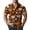 Brown, variant on Hawaiian Mens Shirt Short Sleeve Button Down Coconut Palm Print Aloha Shirts Casual Beach Vacation Clothes