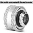 thumbnail image 2 of XingJian LLC Water Cooling Compression Fitting for Rigid Acrylic Tube - 4 Pcs/Pack, Silver (OD 14mm), 2 of 8