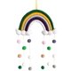 thumbnail image 1 of Macrame Arco Iris colgante de pared decoración del hogar Boho habitación decoración tapiz tejido a mano niños decoración de pared Sailing Electrónica, 1 of 6
