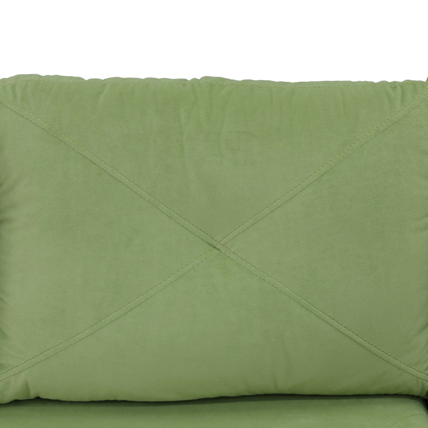 Hommoo Sofa Set,Massa Flannel 4-Piece Couch Living Room Sofa Set,Sectional Couches for Living Room,Apple-Green