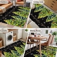 thumbnail image 5 of Area Rugs 2.7'x5', Black Christmas Tree Carpet for Living Room Bedroom Dining Room, Xmas Tree Snowflake Winter Holiday Throw Kitchen Rugs Non Slip Washable Rectangle Indoor Outdoor Rugs, 5 of 8