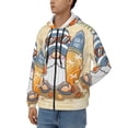 thumbnail image 3 of Naloa Hello Summer Cute Gnome Men’s Hoodies, Zip up Hoodie, Sweatshirts,Hoodies for Men Sizes S-3XL-Medium, 3 of 5