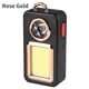 thumbnail image 1 of Lámpara de pesca Lámpara LED de carga USB Mecha LED COB para noche al aire libre (oro rosa), 1 of 3