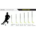 thumbnail image 5 of EXEL Floorball Sticks XCUBE Series - Set of 2 Ambidextrous Sticks and 1 Ball, 5 of 5