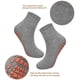 thumbnail image 4 of Dos pares de calcetines de suelo interior - adulto (azul medio + gris) Xemadio MZQ-0183, 4 of 7
