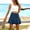 Navy, variant on Women's Flowy Boho Ruffle Tiered Butterfly Skorts - High Waist Mini Skirt Casual Shorts with Comfortable Fit for Summer, Limited Time Off