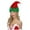 Red, variant on BSJJY Elf Hat Felt Elf Hat with Jingle Bells Santa Hats Hat Great Holiday Party Costume New Year Gift Ideas and Accessory,Green,1PCS