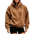 thumbnail image 4 of Gaexia Women's Oversized Cat Hoodie With Dog Pouch Front Kangaroo Pocket Pet Sweatshirt Soft Pullover Cozy Long Sleeve Casual Everyday Wear, 4 of 6