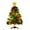 as shown, variant on 50cm LED Mini Christmas Tree with Multicolor Lights, Battery Powered Tabletop Artificial Tree for Home Desk Decor, Indoor Outdoor Small Xmas Decorations with 150cm String Lights, 3AA Battery Operated