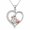 ghost, variant on Midir&Etain Butterfly Necklaces, Gothic Jewelry Skeleton Butterfly Pendant with Red Zircon, Trendy Gift for Her