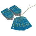 thumbnail image 3 of Inkdotpot Made With Love Text Bottle Tag Real Gold Foil Favor Hang Tags 50 Pcs, 3 of 6