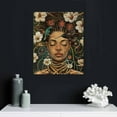 thumbnail image 5 of Nawypu Black Girl African Woman Wall Art Aesthetic Posters, Retro Style Black Woman Ethnic Theme Canvas Art Prints for Girl Room Bedroom Home Decor, Vintage African Decoration, 5 of 5
