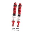 thumbnail image 2 of Kokiya 2 Pieces Rear RC Shock Absorber Oil Shock Absorber 1/12 Scale with Internal Spring Shockproof DIY Replacing RC Shock Absorber red, 2 of 9