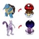thumbnail image 4 of Juego de 2 piezas de figuras delicadas Pokémon Blastoise + Mewtwo, modelo de acción, juego de juguetes para niños de 9-13cm, 4 of 4