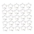 thumbnail image 4 of GOOHOCHY 50 Pcs Porte-Clés Argent Fer Forme Étoile pour Organiser les Parents, 4 of 8