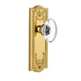 thumbnail image 2 of Grandeur Parpro_Prv_234 Parthenon Solid Brass Rose Privacy Door Knob Set - Grey, 2 of 7