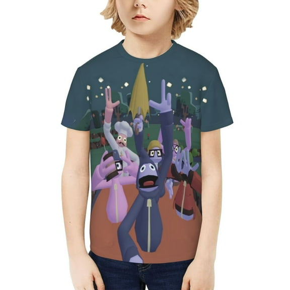 Yeeps Hide and Seek Youth T-shirt Graphic Short Sleeve Top Shirts Tees for Boys Girls