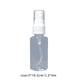 thumbnail image 5 of Inteprter Botellas de viaje Contenedores de patrón trapezoidal con buena hermeticidad Kits de desinfectante de manos Necesidades diarias Botella de spray Artesanía botella de spray de 30ml Inteprter HA060051-01B, 5 of 6