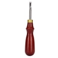 thumbnail image 2 of Leather Edge Creaser, Leathercraft Edge Skiving Beveler Retractable Tip Light Portable  For Wallets, 2 of 8