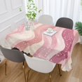 thumbnail image 2 of Yayeee Tablecloths for Rectangular Tables 60 x 120 inch Party Table Cover, Soft Brown Pattern, 2 of 6