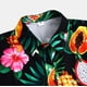 thumbnail image 3 of Camisas Y s Camisas de un solo pecho de primavera y verano para hombre, camisa informal de manga corta con solapa para playa y vacaciones al libre (Green, S), 3 of 7