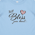 thumbnail image 4 of Inktastic Well Bless your Heart with Floral Print Boys or Girls Baby T-Shirt, 4 of 5