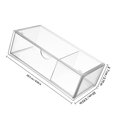 thumbnail image 2 of IFANLANDOR 3Ud Organizador Transparente Con Tapa Para Maquillaje Almacenamiento Y Orden En Y, 2 of 6