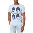 thumbnail image 2 of The Beatles Men s All Together Now Faces Tee, Baby Blue, Large, 2 of 3