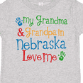 thumbnail image 4 of Inktastic Nebraska Grandma Loves Me Boys or Girls Toddler T-Shirt, 4 of 5