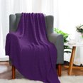 thumbnail image 2 of Unique Bargains 100% Cotton Cross Cable Knit Throw Blanket For Sofa Couch Bed Home Bedding,, 2 of 10