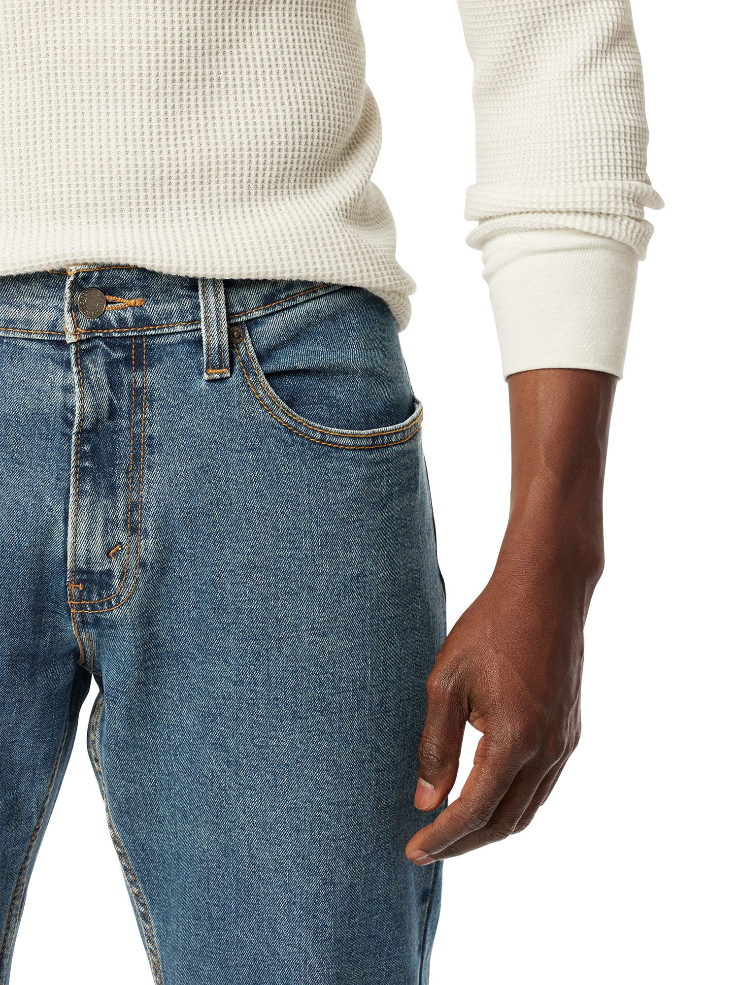 Levi Strauss Signature Men's and Big and Tall Relaxed Fit Jeans