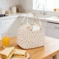 thumbnail image 6 of Lunch Bag for Women Insulated Lunch Bag Reusable Cooler Bag Portable Cute Corduroy Lunch Tote Bags for Travel, Work, Picnic(Little Strawberry), 6 of 9