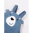thumbnail image 5 of 6 Months Baby Girls Clothes 9 Months Girls Pants Infant Girls Denim Overall Pants Blue, 5 of 7