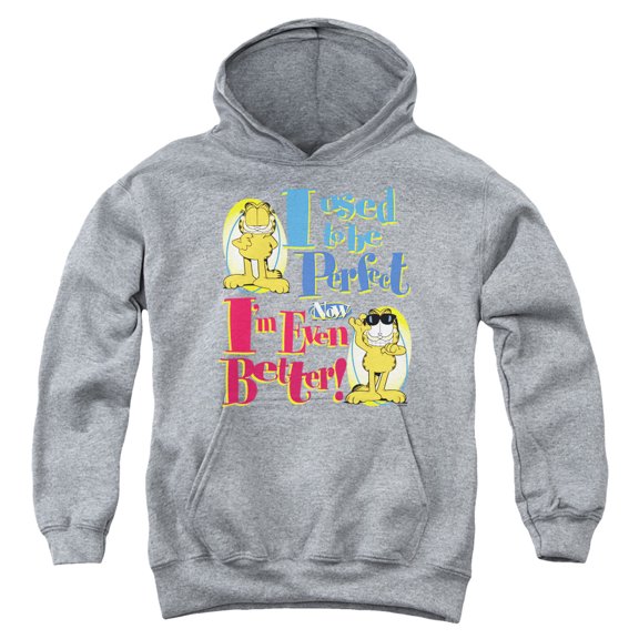 Garfield - Even Better - Youth Hooded Sweatshirt - Small
