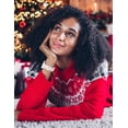 thumbnail image 6 of Wearlizer Christmas Snowflake Engraved Silicone Band Compatible with Apple Watch Band for Women 40mm 38mm 41mm 42mm 44mm 45mm 49mm, Soft Two-Tone Sport Strap for iWatch Series 9 8 7 6 5 4 3 SE Ultra, 6 of 6