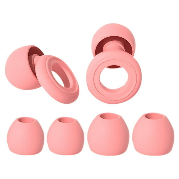 Loop Quiet 2 Ear Plugs - Ultra-Comfy Reusable Noise-Reducing Earplugs for Sleep, Deep Focus, Travel, Sensitivity | Flexible Hearing Protection | Customizable Fit | 24Db (Snr) Noise Reduction-Pink