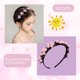thumbnail image 2 of Banda para el cabello con dibujos animados bonitos para niños Patrón encantador Dentado antidesli CACAGOO Banda para el cabello, 2 of 7