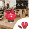 thumbnail image 1 of Birdeem Coffee Table Tray,Small Dining Table,Christmas Bowl Candy Canisters Christmas Snack Bowl Sugar Bowl with Lid and Spoon Christmas Candy Tray Candy Synthetic Resin Dining Table Storage Rack, 1 of 8