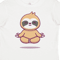 thumbnail image 4 of Inktastic Meditating Sloth Boys or Girls Toddler T-Shirt, 4 of 5