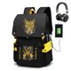 thumbnail image 1 of Anime Agatsuma Zenitsu School Bag Oxford Laptop Bags Boy Girl School Backpack Large Capacity Travel Bag For Kids, 1 of 4