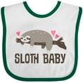 thumbnail image 3 of Inktastic Sloth Baby Boys or Girls Baby Bib, 3 of 4